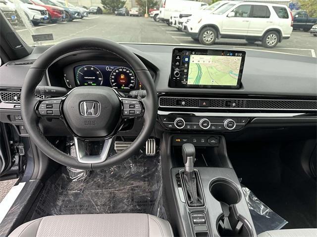 new 2025 Honda Civic Hybrid car, priced at $33,100