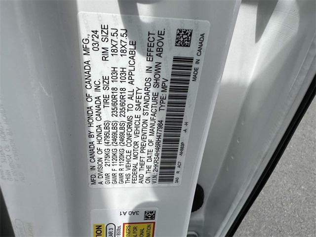 new 2024 Honda CR-V car, priced at $35,315