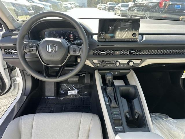 new 2025 Honda Accord car, priced at $32,110