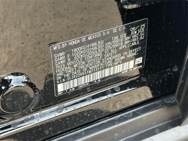 new 2026 Honda HR-V car, priced at $30,895