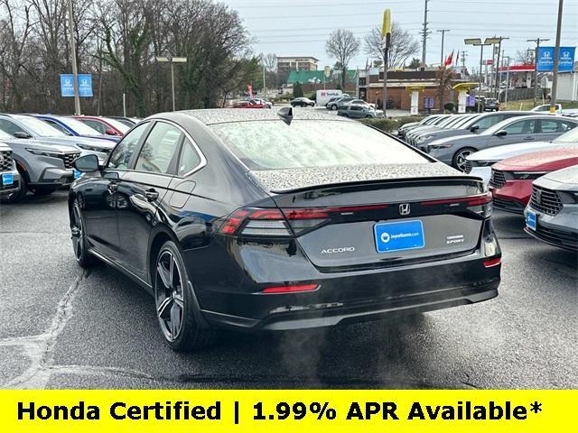 used 2024 Honda Accord Hybrid car, priced at $29,981