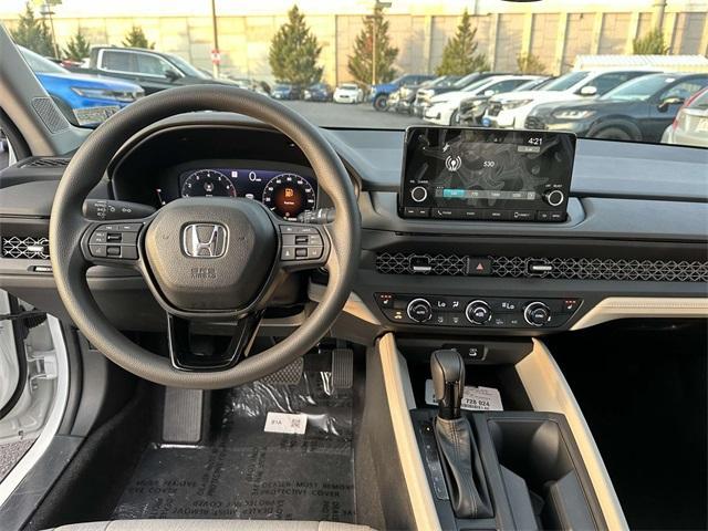 new 2025 Honda Accord car, priced at $32,110