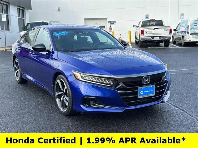 used 2022 Honda Accord Hybrid car, priced at $26,981