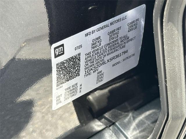 new 2025 GMC Yukon car, priced at $84,757