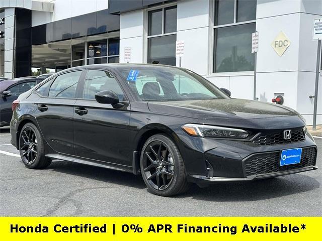 used 2025 Honda Civic Hybrid car, priced at $31,481