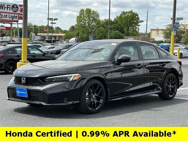 used 2025 Honda Civic Hybrid car, priced at $31,481