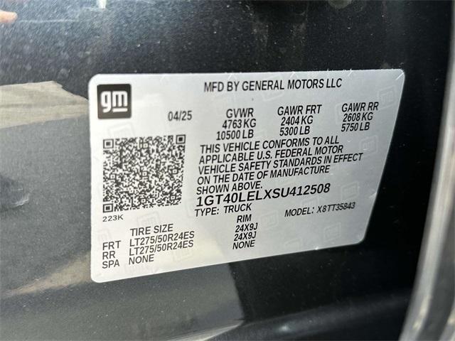 new 2025 GMC Sierra EV car, priced at $85,195
