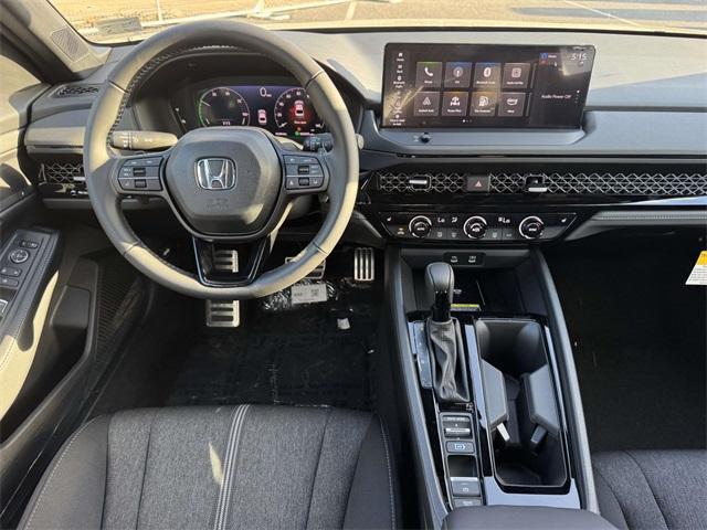 new 2025 Honda Accord Hybrid car, priced at $35,305