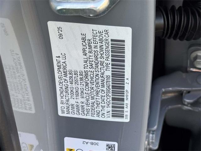 new 2025 Honda Accord Hybrid car, priced at $35,305