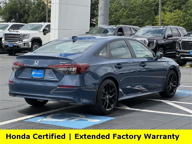 used 2025 Honda Civic Hybrid car, priced at $27,995