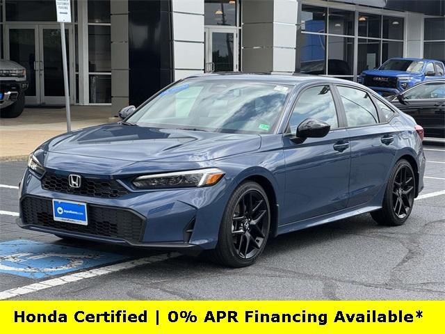 used 2025 Honda Civic Hybrid car, priced at $30,981