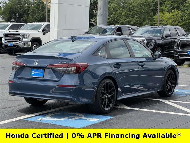 used 2025 Honda Civic Hybrid car, priced at $30,981