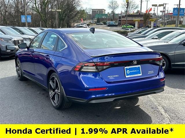 used 2024 Honda Accord Hybrid car, priced at $29,481