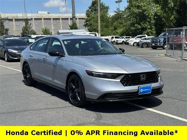 used 2025 Honda Accord Hybrid car, priced at $32,981