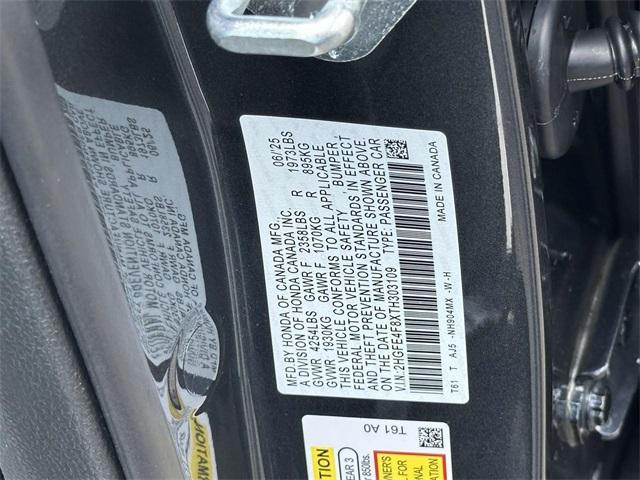 new 2026 Honda Civic Hybrid car, priced at $33,445