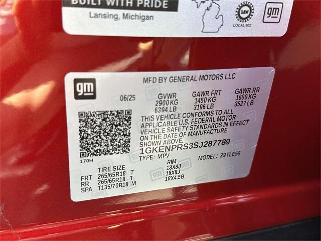 new 2025 GMC Acadia car, priced at $54,603