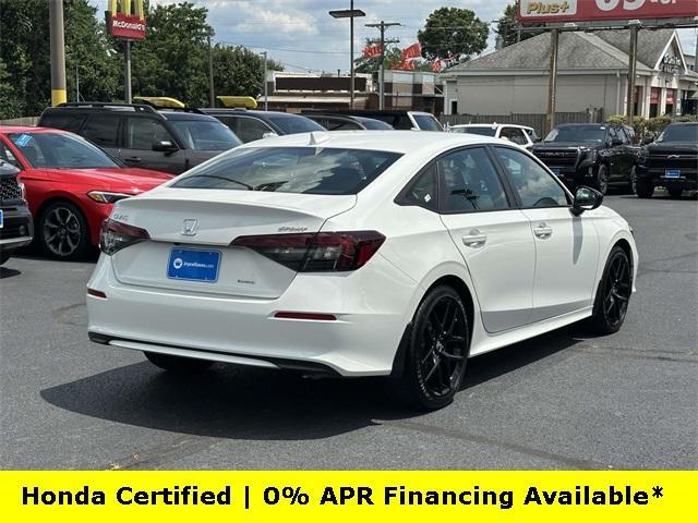 used 2025 Honda Civic Hybrid car, priced at $30,981