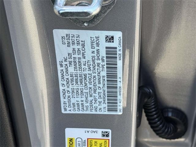 new 2026 Honda CR-V car, priced at $36,100