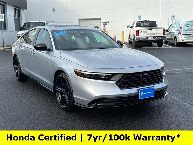 used 2024 Honda Accord Hybrid car, priced at $32,981