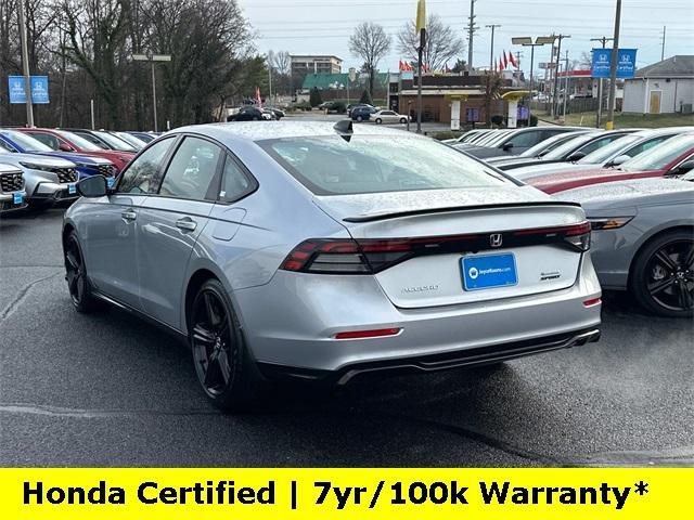 used 2024 Honda Accord Hybrid car, priced at $32,981