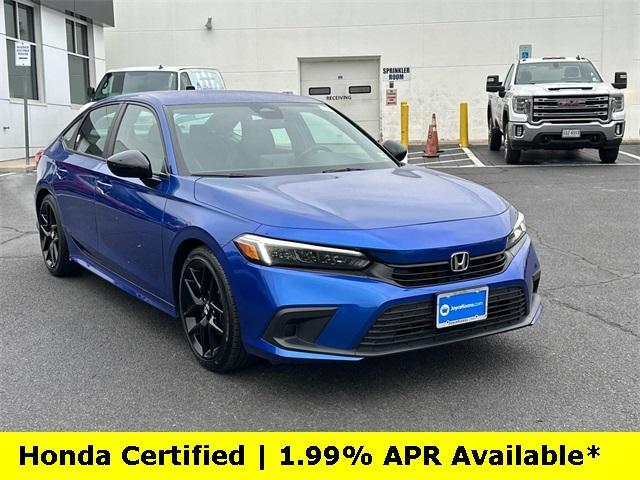 used 2022 Honda Civic car, priced at $23,981