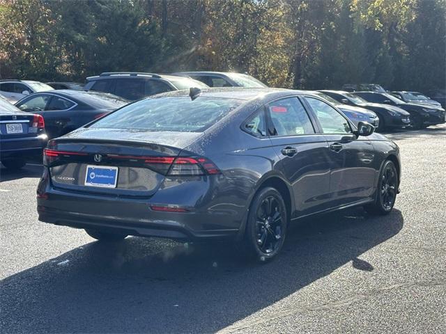 new 2025 Honda Accord car, priced at $31,655