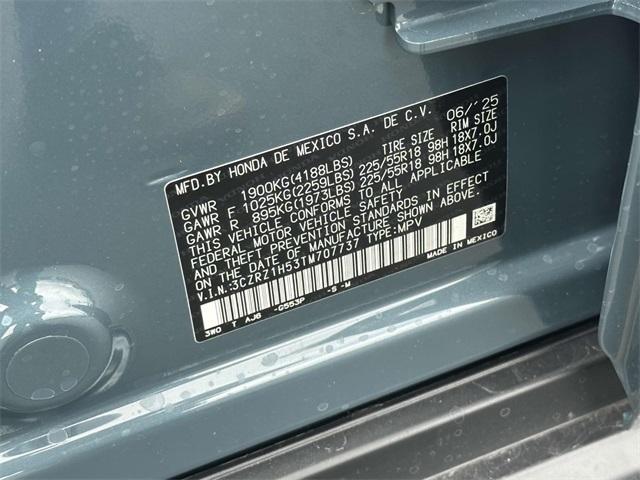 new 2026 Honda HR-V car, priced at $29,850