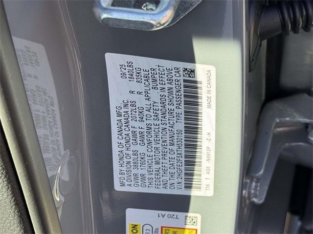 new 2026 Honda Civic car, priced at $28,245