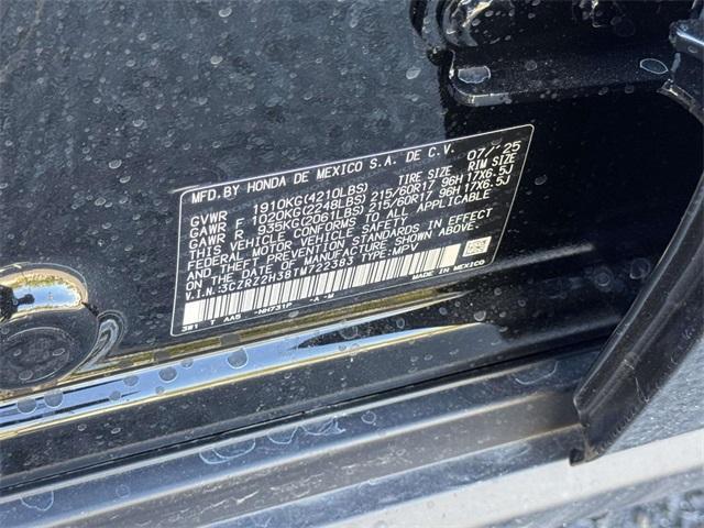 new 2026 Honda HR-V car, priced at $29,095