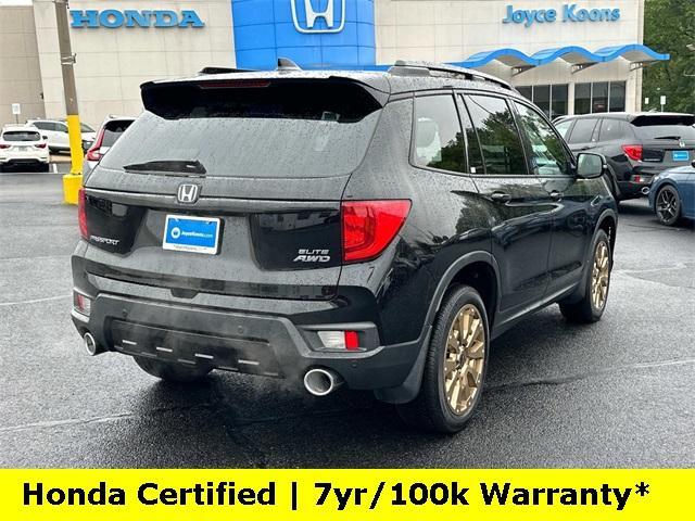 used 2023 Honda Passport car, priced at $37,500