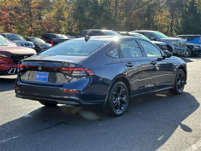 new 2025 Honda Accord car, priced at $31,655