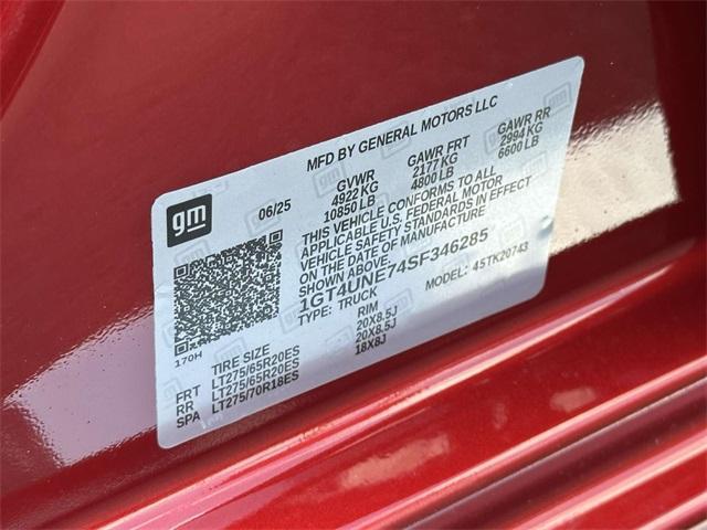 new 2025 GMC Sierra 2500 car, priced at $65,875