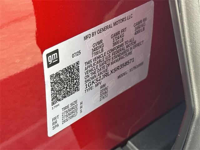 new 2025 GMC Yukon XL car, priced at $88,250