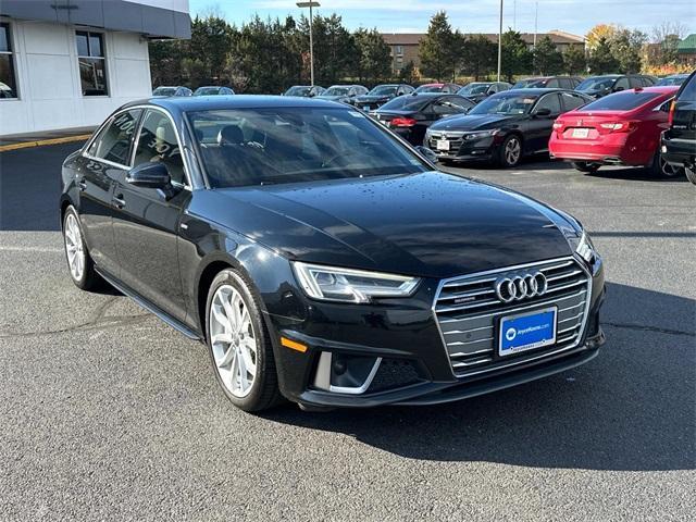 used 2019 Audi A4 car, priced at $18,481