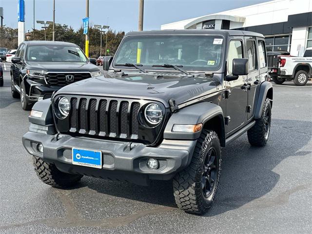 used 2020 Jeep Wrangler Unlimited car, priced at $24,500