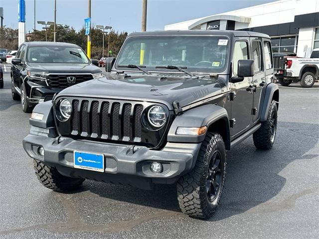 used 2020 Jeep Wrangler Unlimited car, priced at $28,193