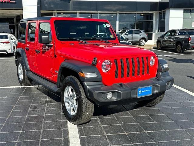 used 2018 Jeep Wrangler Unlimited car, priced at $23,482