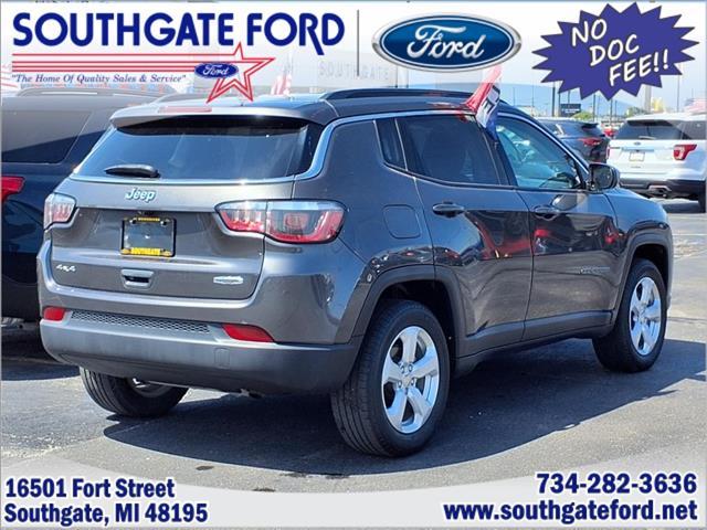 used 2018 Jeep Compass car, priced at $13,995