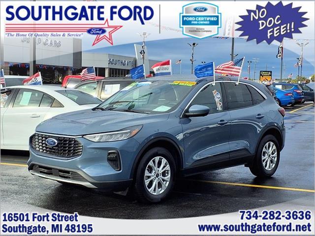 used 2023 Ford Escape car, priced at $28,503