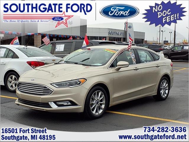 used 2017 Ford Fusion car, priced at $10,995