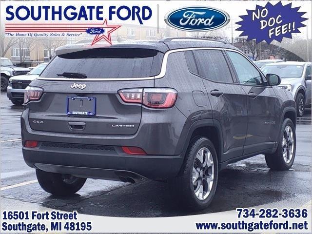 used 2019 Jeep Compass car, priced at $18,795