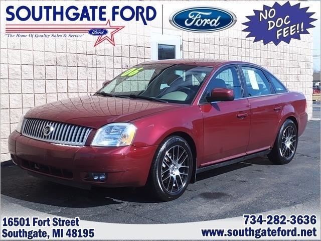 used 2006 Mercury Montego car, priced at $6,995