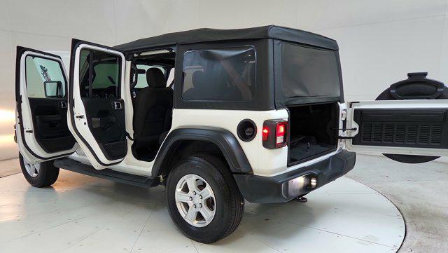 used 2020 Jeep Wrangler Unlimited car, priced at $23,900