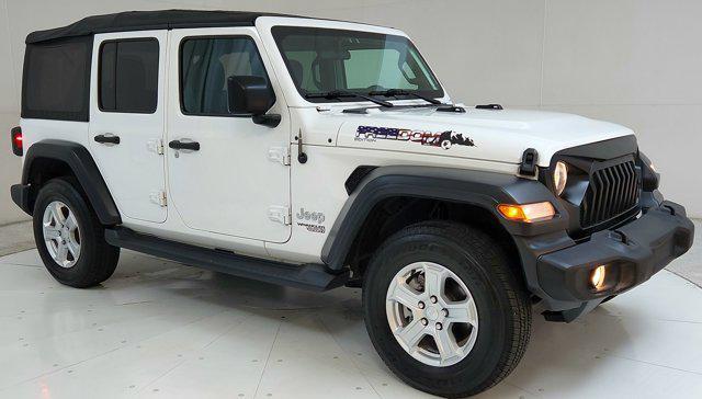 used 2020 Jeep Wrangler Unlimited car, priced at $27,900