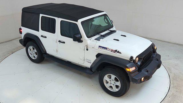 used 2020 Jeep Wrangler Unlimited car, priced at $23,900