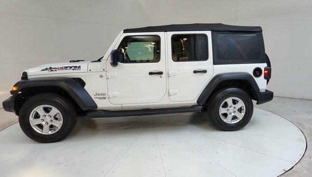 used 2020 Jeep Wrangler Unlimited car, priced at $23,900