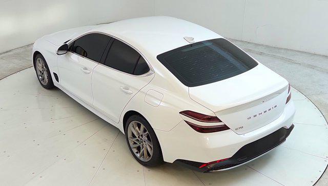 used 2022 Genesis G70 car, priced at $25,800