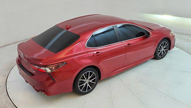 used 2021 Toyota Camry car, priced at $18,500