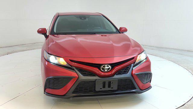 used 2021 Toyota Camry car, priced at $18,500