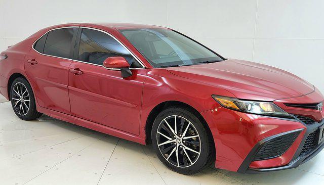 used 2021 Toyota Camry car, priced at $18,500